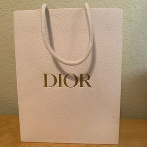 Dior shopping bag